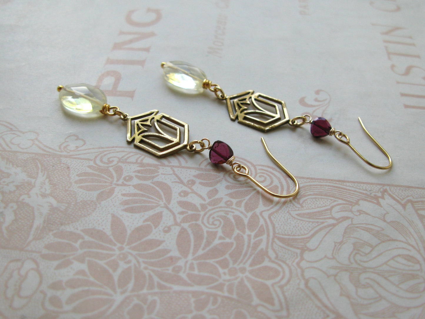At the Gate long earrings
