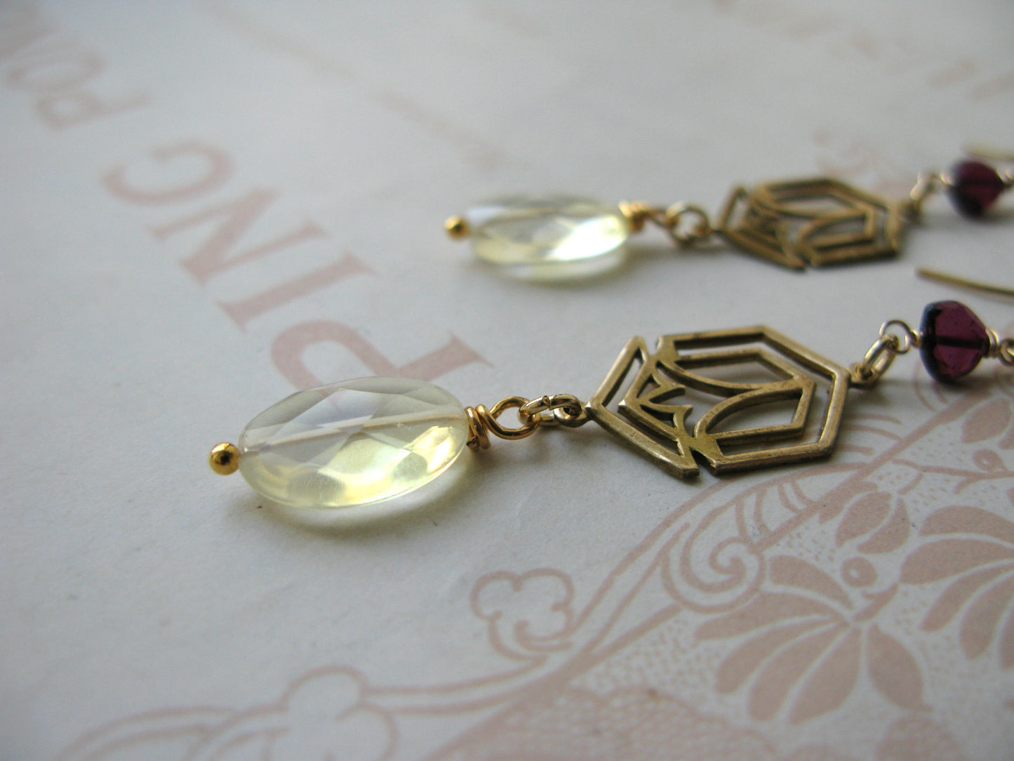 At the Gate long earrings