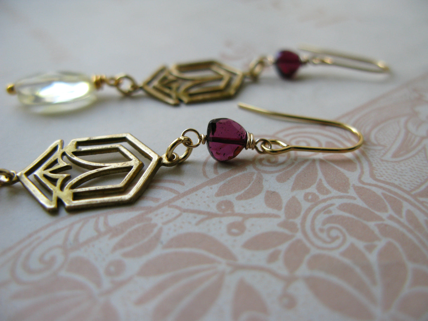 At the Gate long earrings