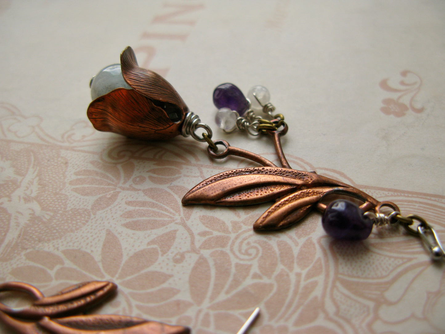 Bellflower earrings