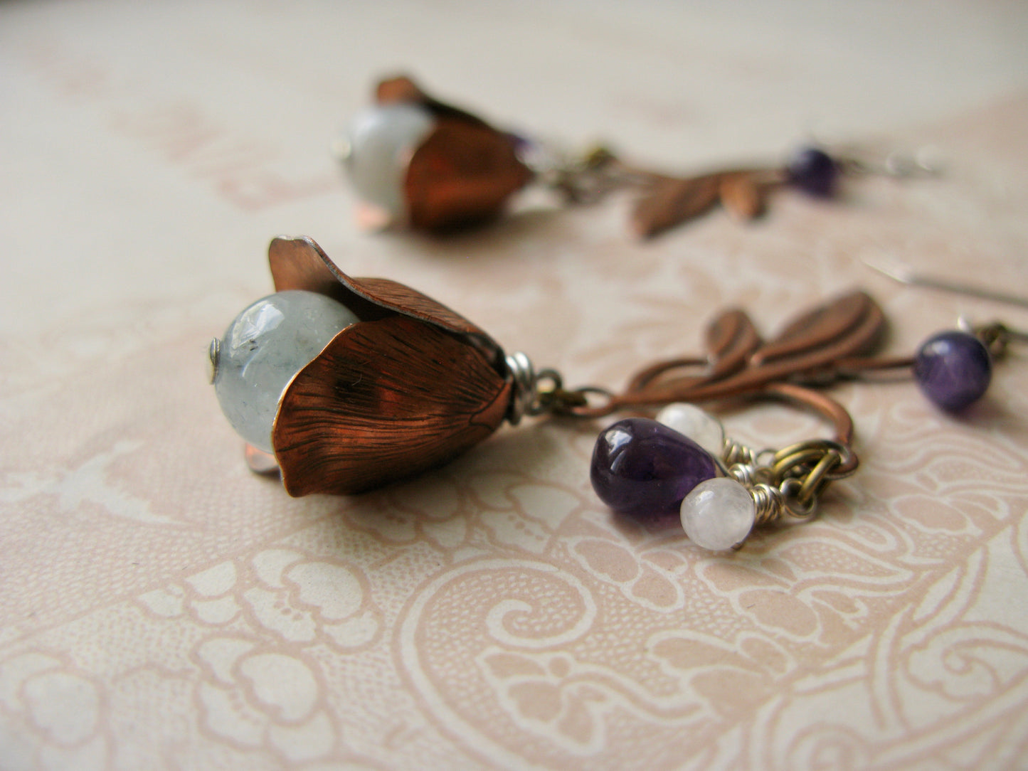 Bellflower earrings