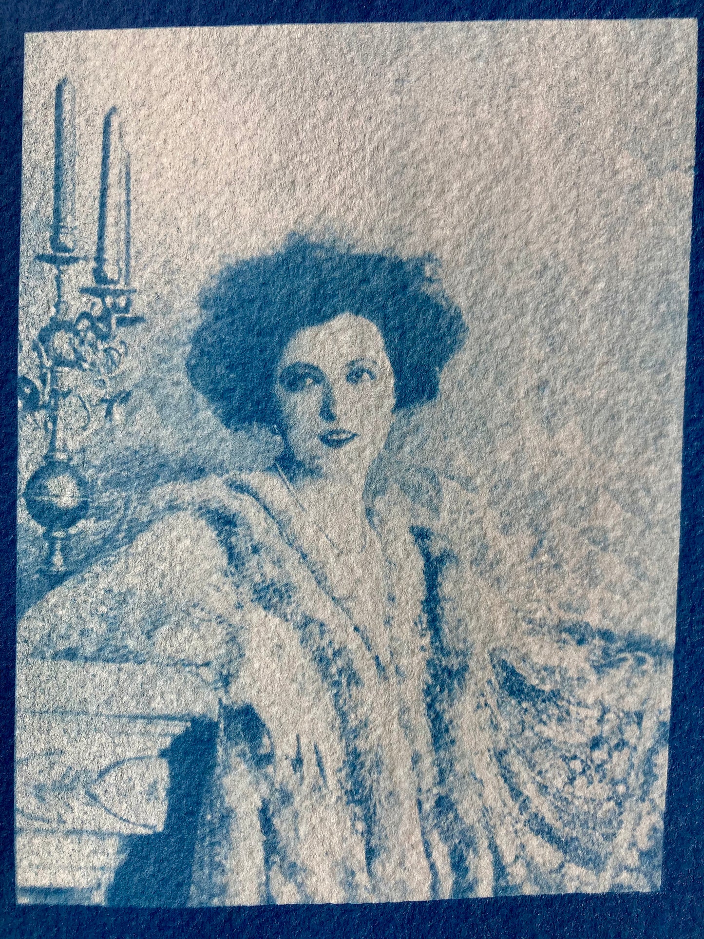 Cyanotype "Marcella" version 3