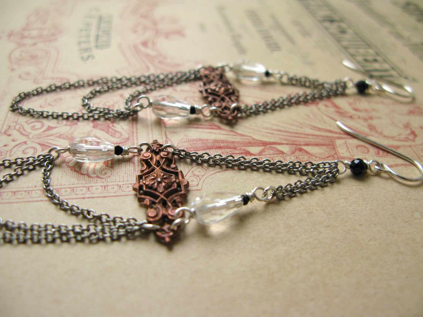 Broderie earrings