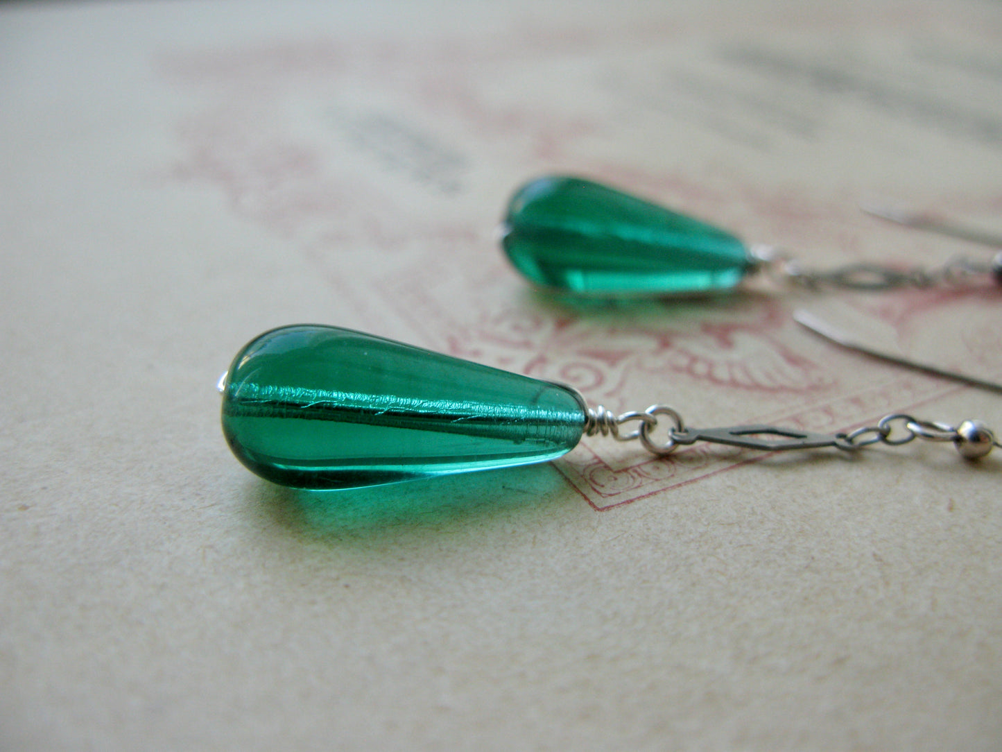 Verde medium earrings