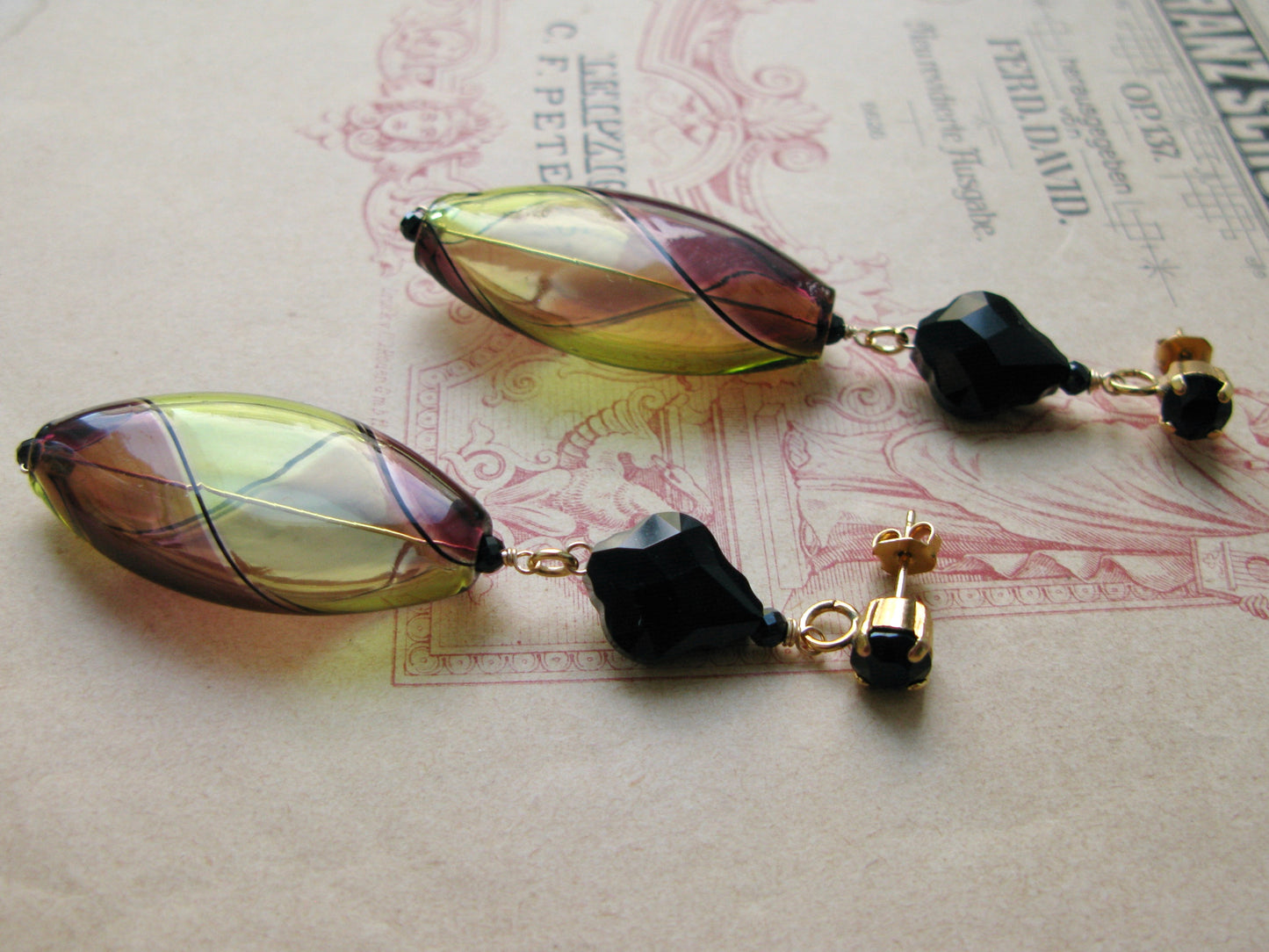 Arlecchino earrings Caratterista