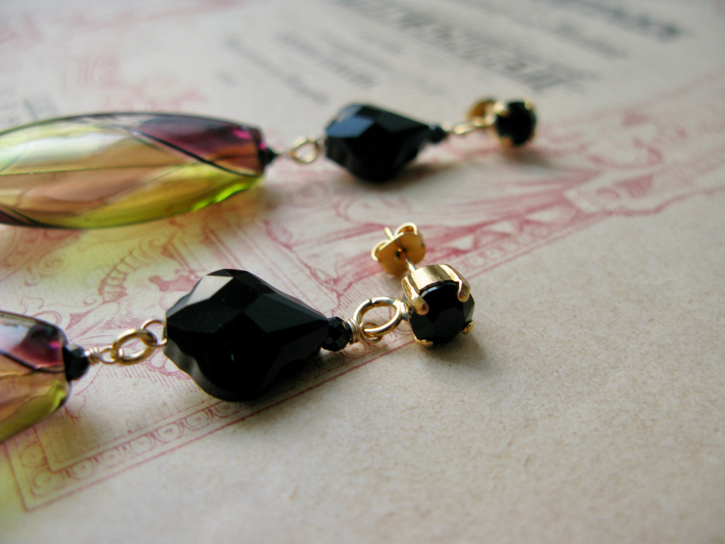 Arlecchino earrings Caratterista