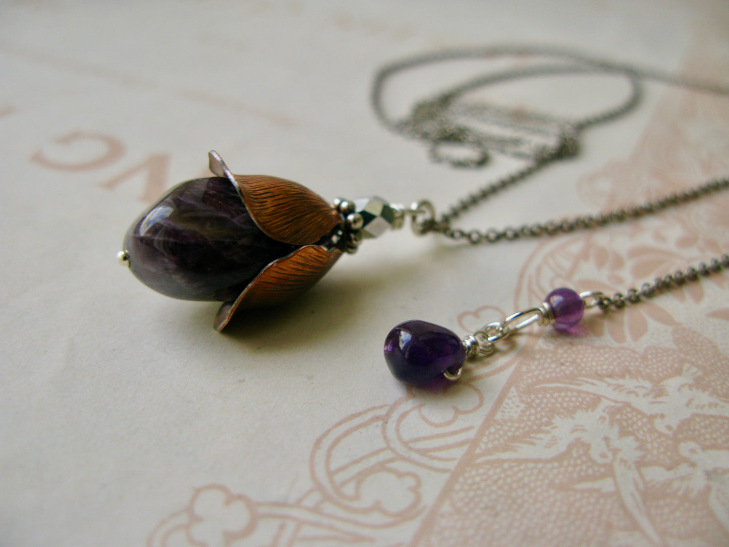 Bellflower necklace