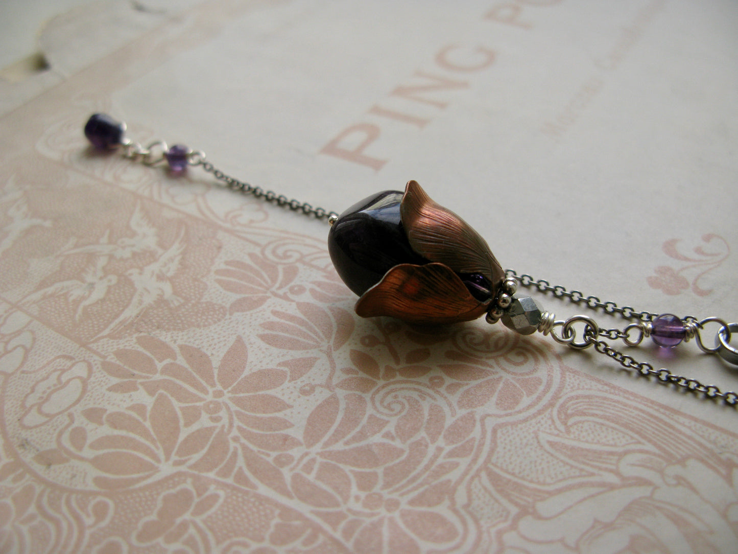 Bellflower necklace