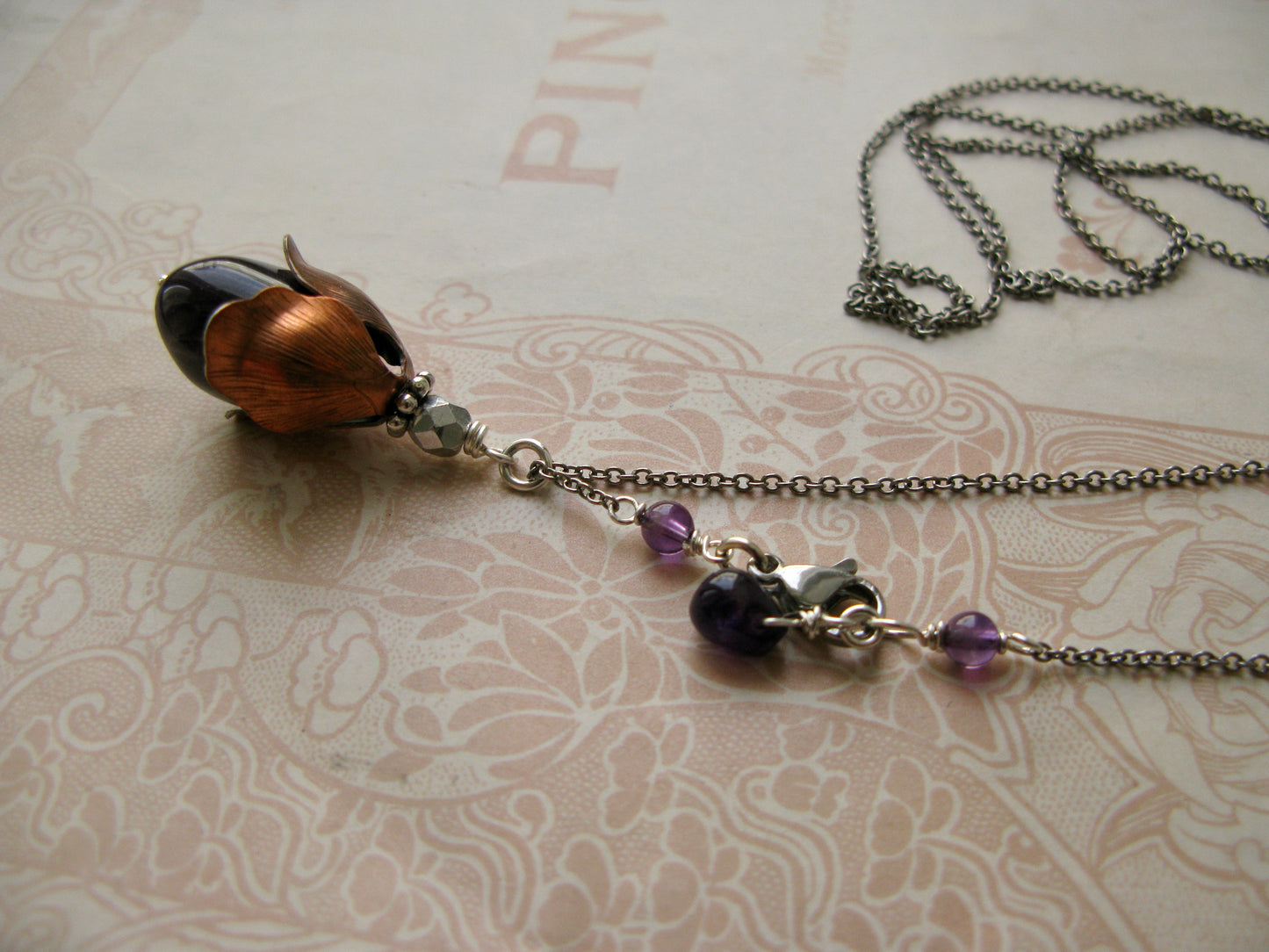 Bellflower necklace