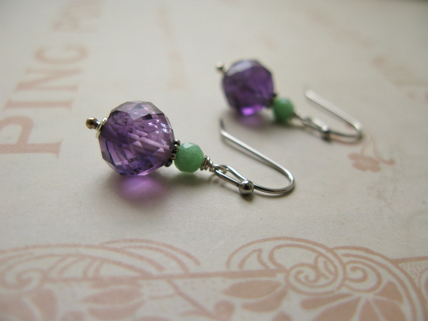 Grapevine earrings