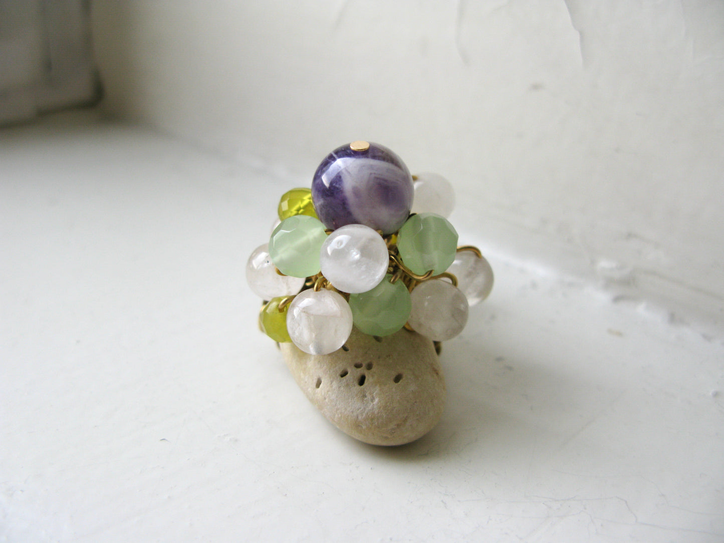 Bauble ring "Secret Garden"