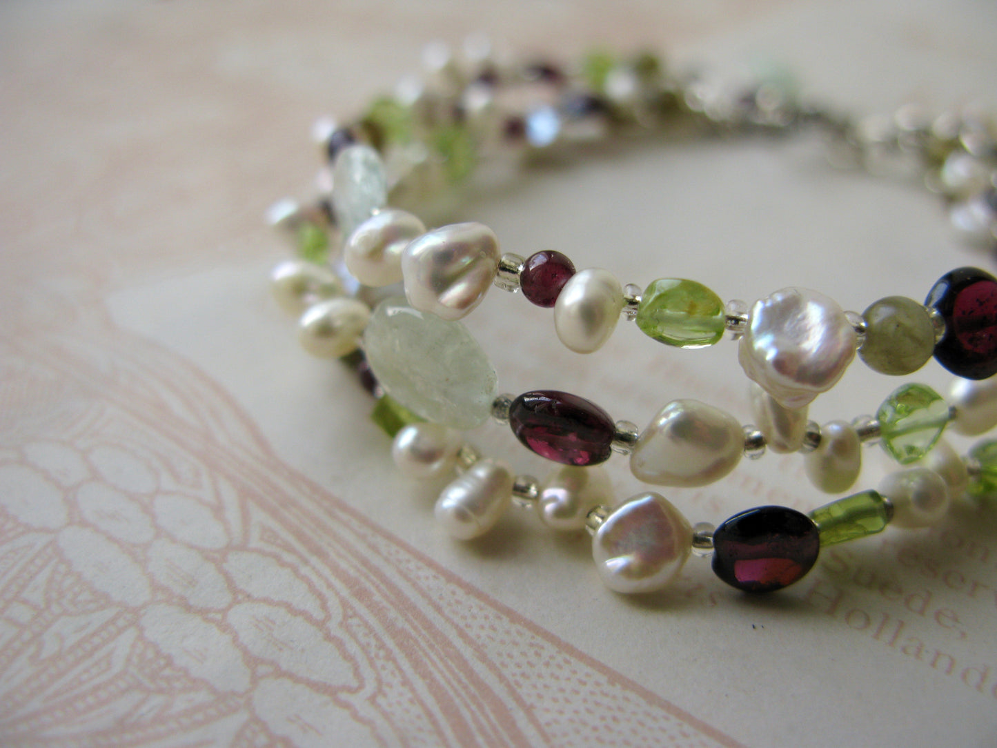 The Gardener 3-string bracelet version 2