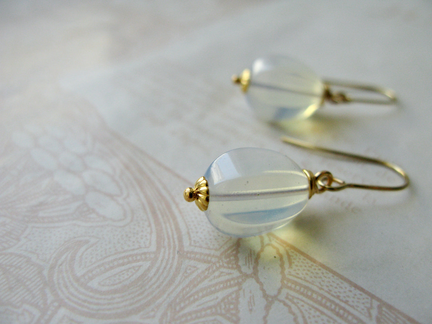 Opal Drop earrings