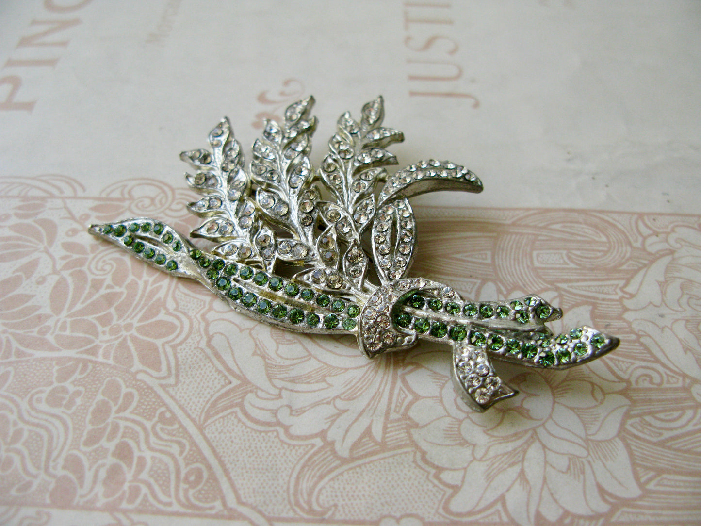 Secret Garden Bouquet brooch