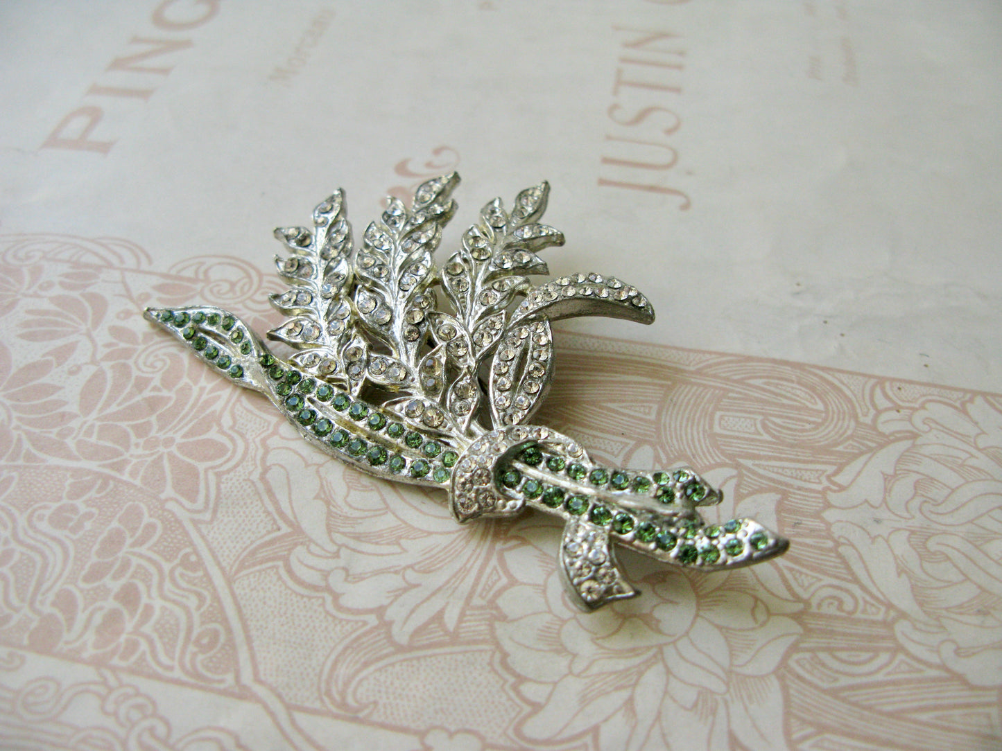 Secret Garden Bouquet brooch