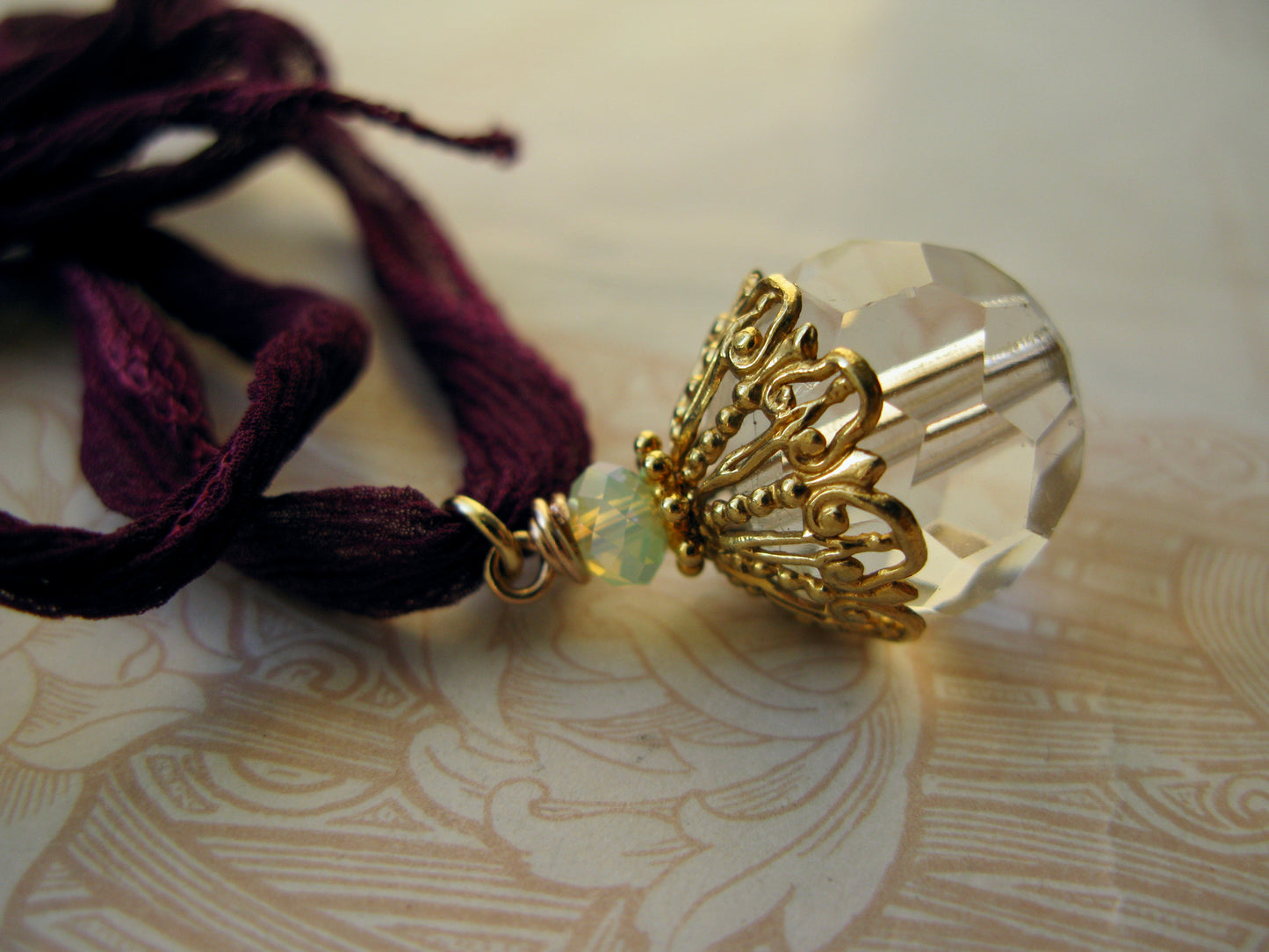 Morning Dew pendant necklace