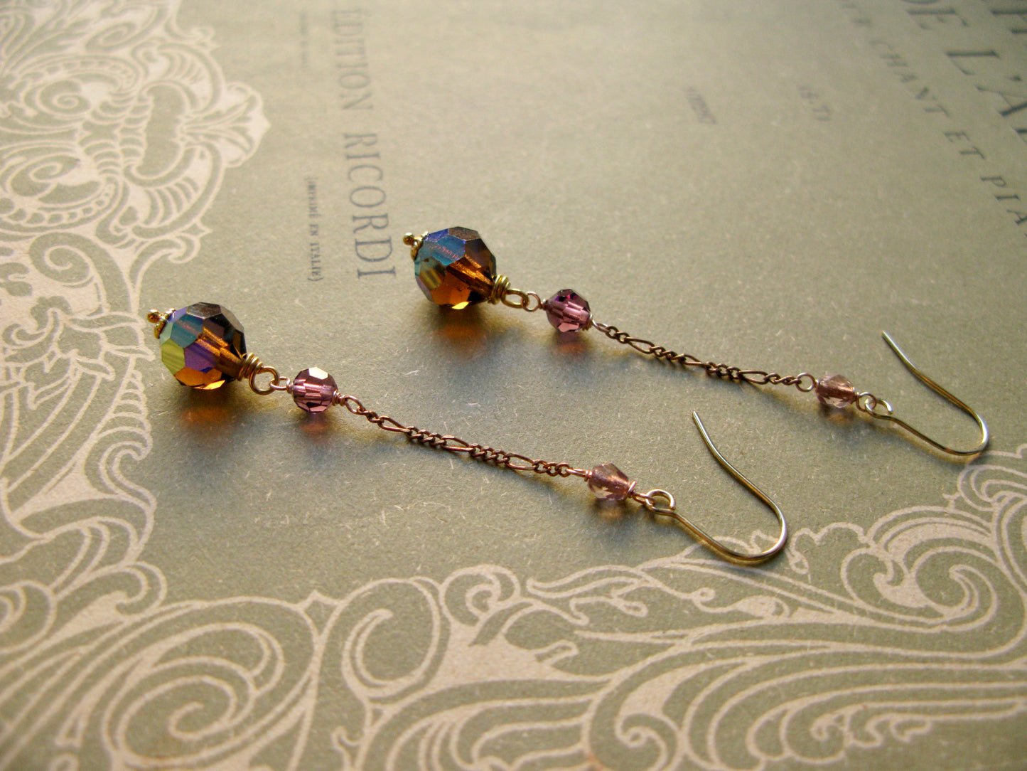 Old Hollywood Shimmy earrings