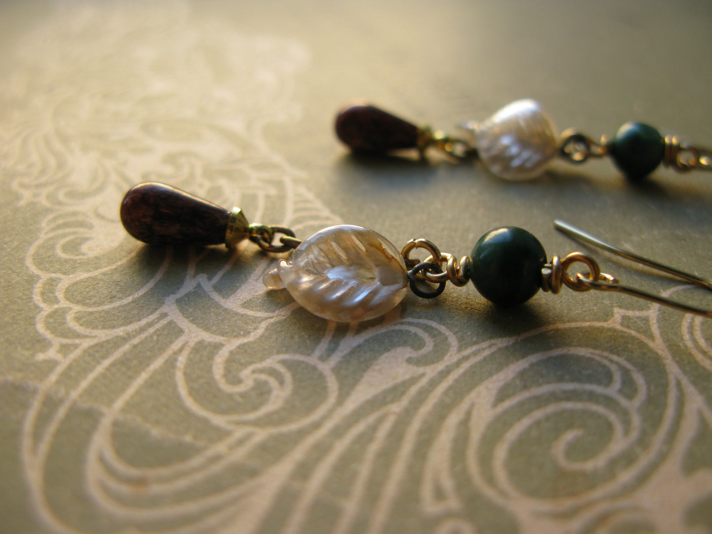 English Garden medium earrings