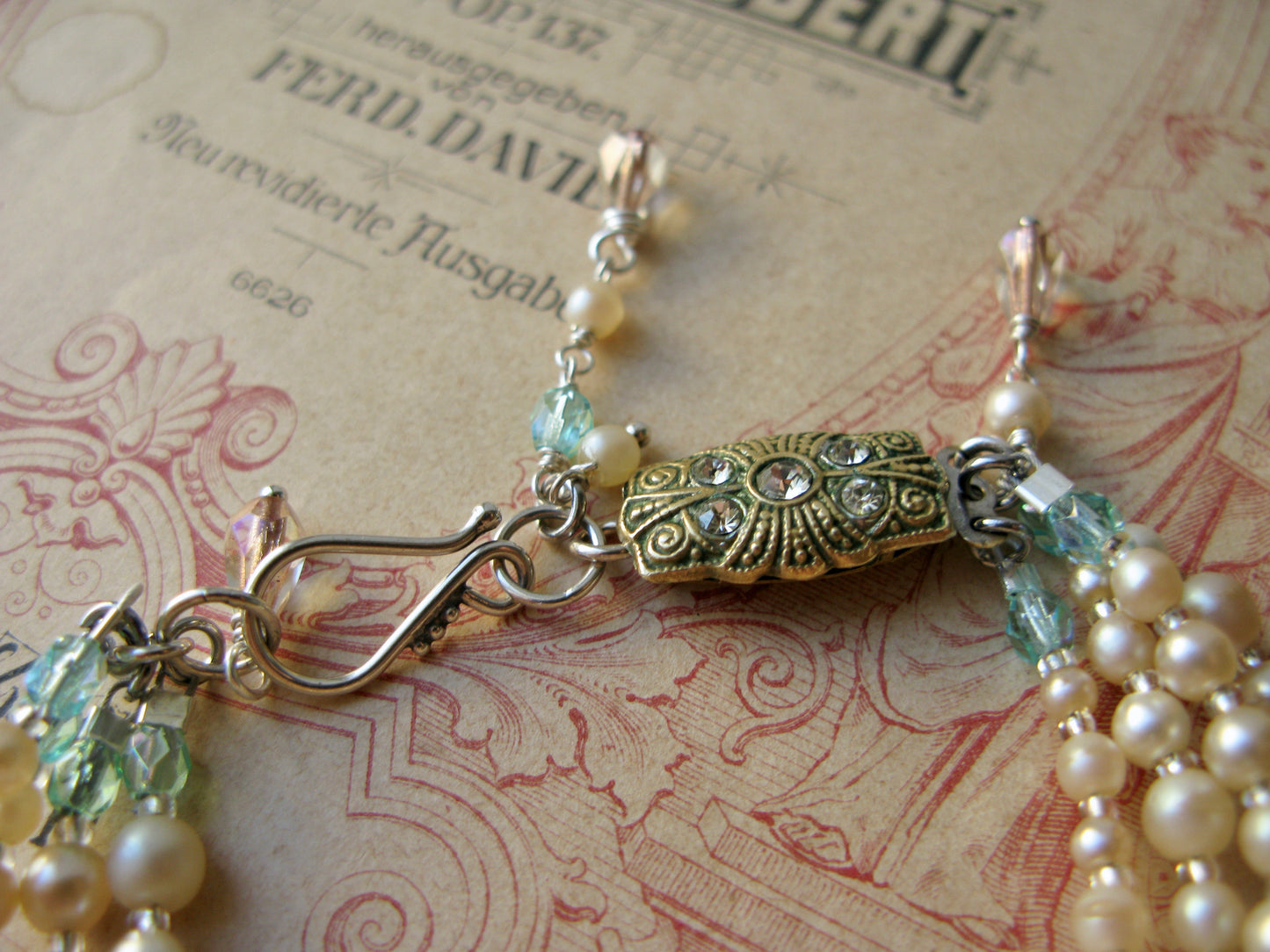 Poudre 4-string bracelet