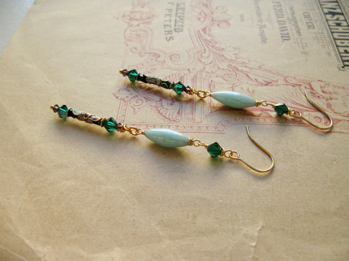 Queen's Garden earrings