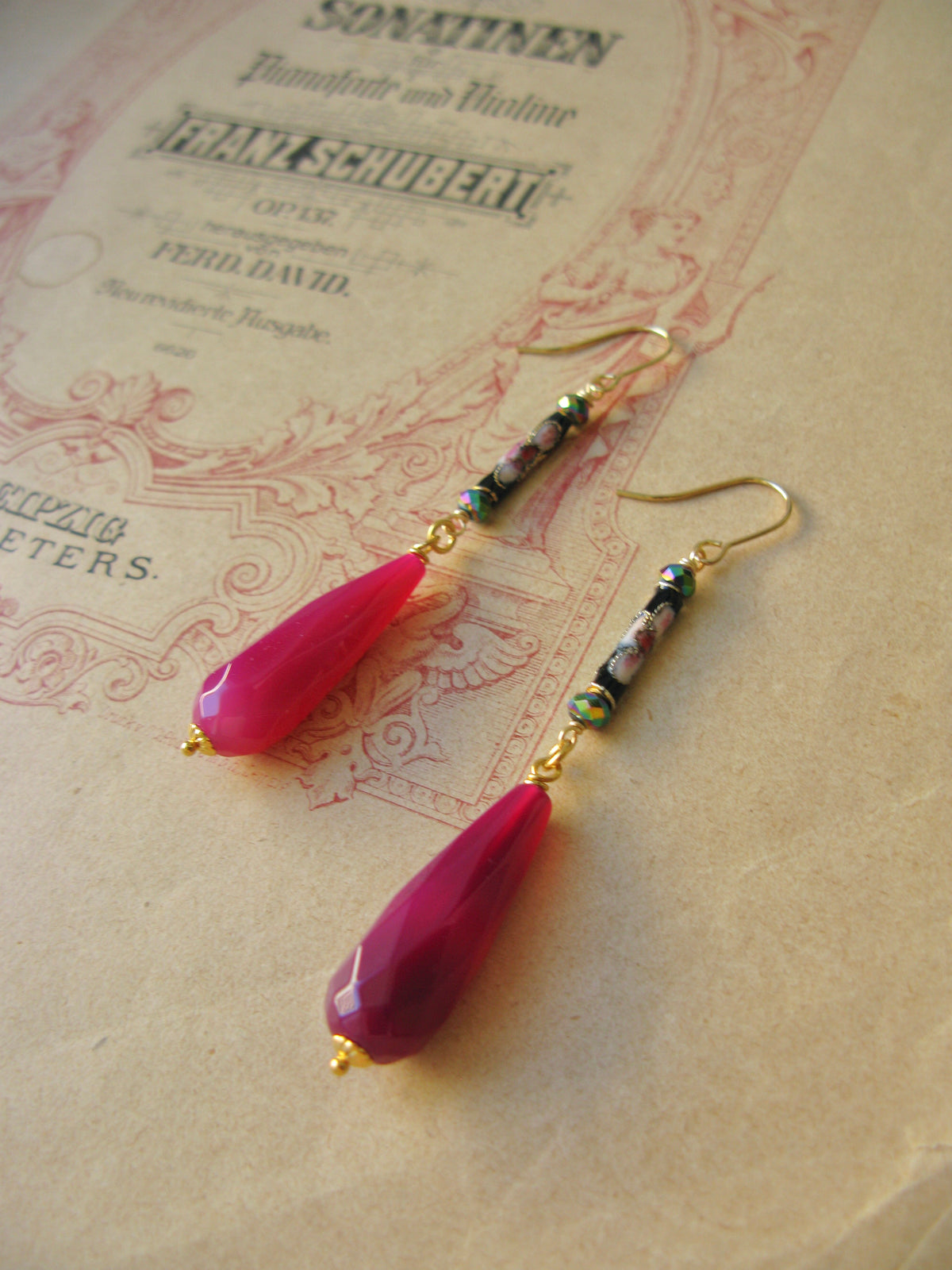 Matters of the Heart long earrings