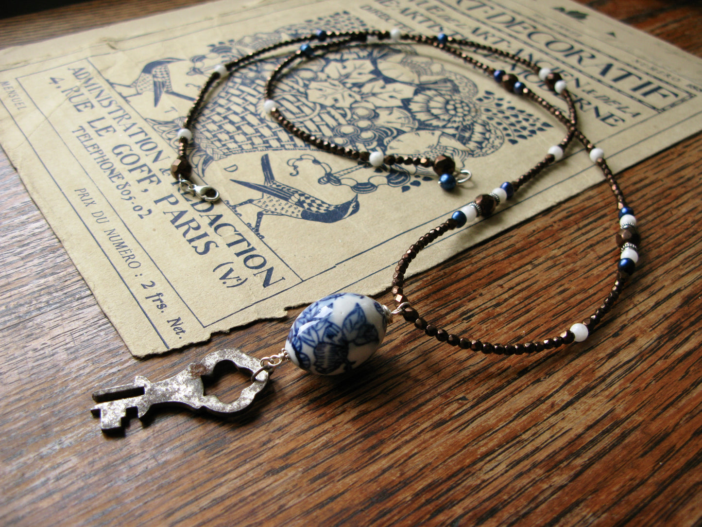 Ode to the Lost Key necklace