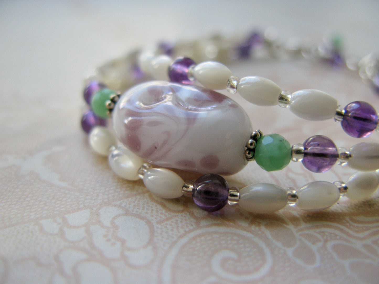 Waterlily bracelet