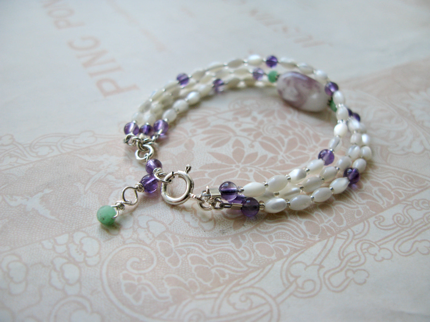 Waterlily bracelet