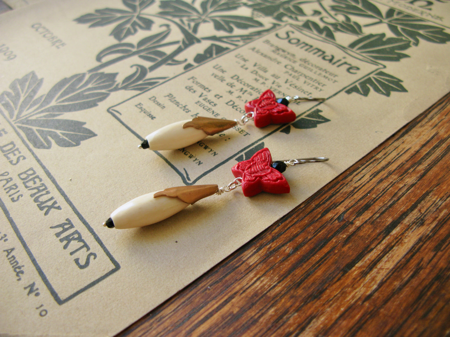 Wings earrings