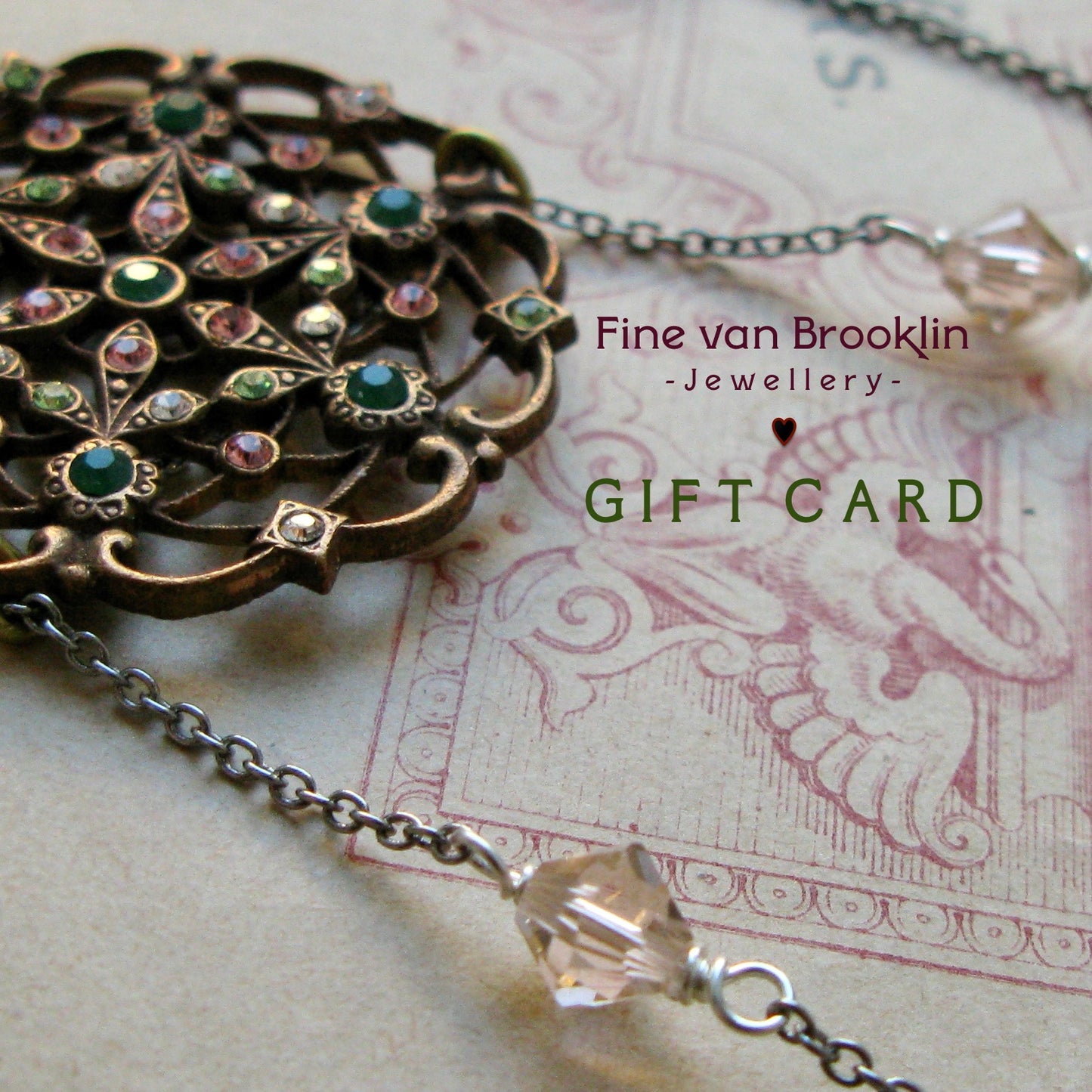 Fine van Brooklin jewellery Gift Card