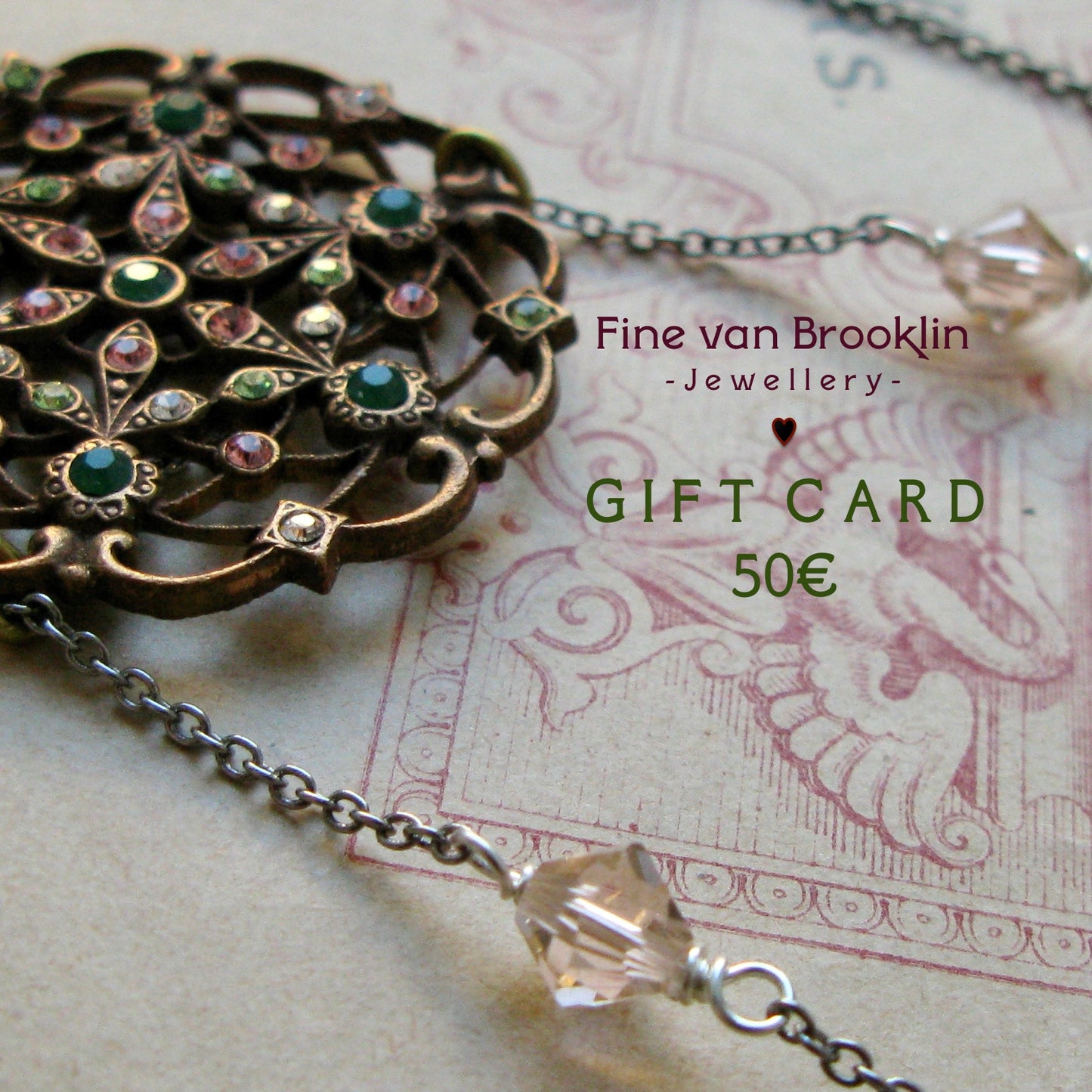 Fine van Brooklin jewellery Gift Card