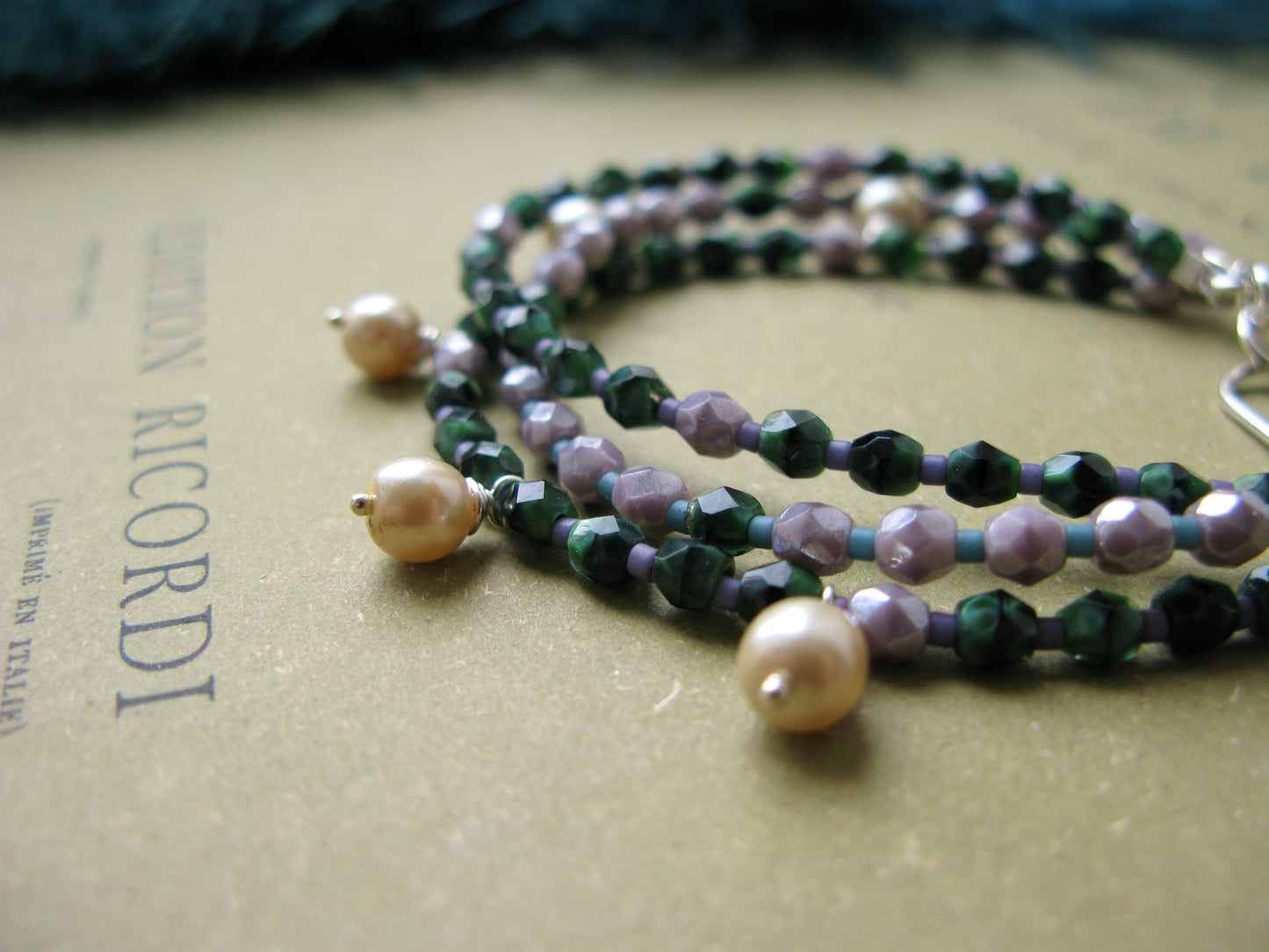 Freda Josephine pearls bracelet