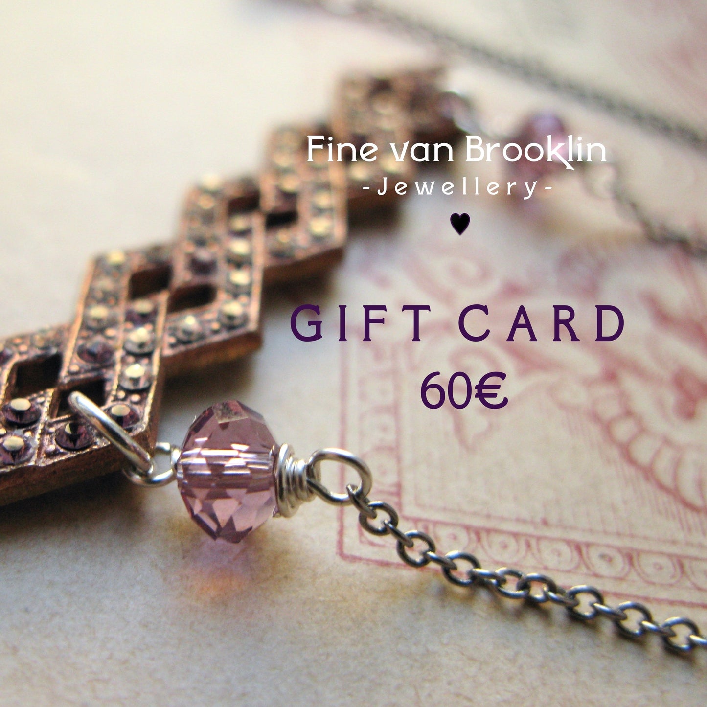 Fine van Brooklin jewellery Gift Card