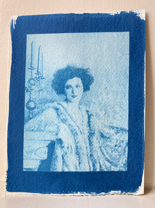 Cyanotype "Marcella" version 3