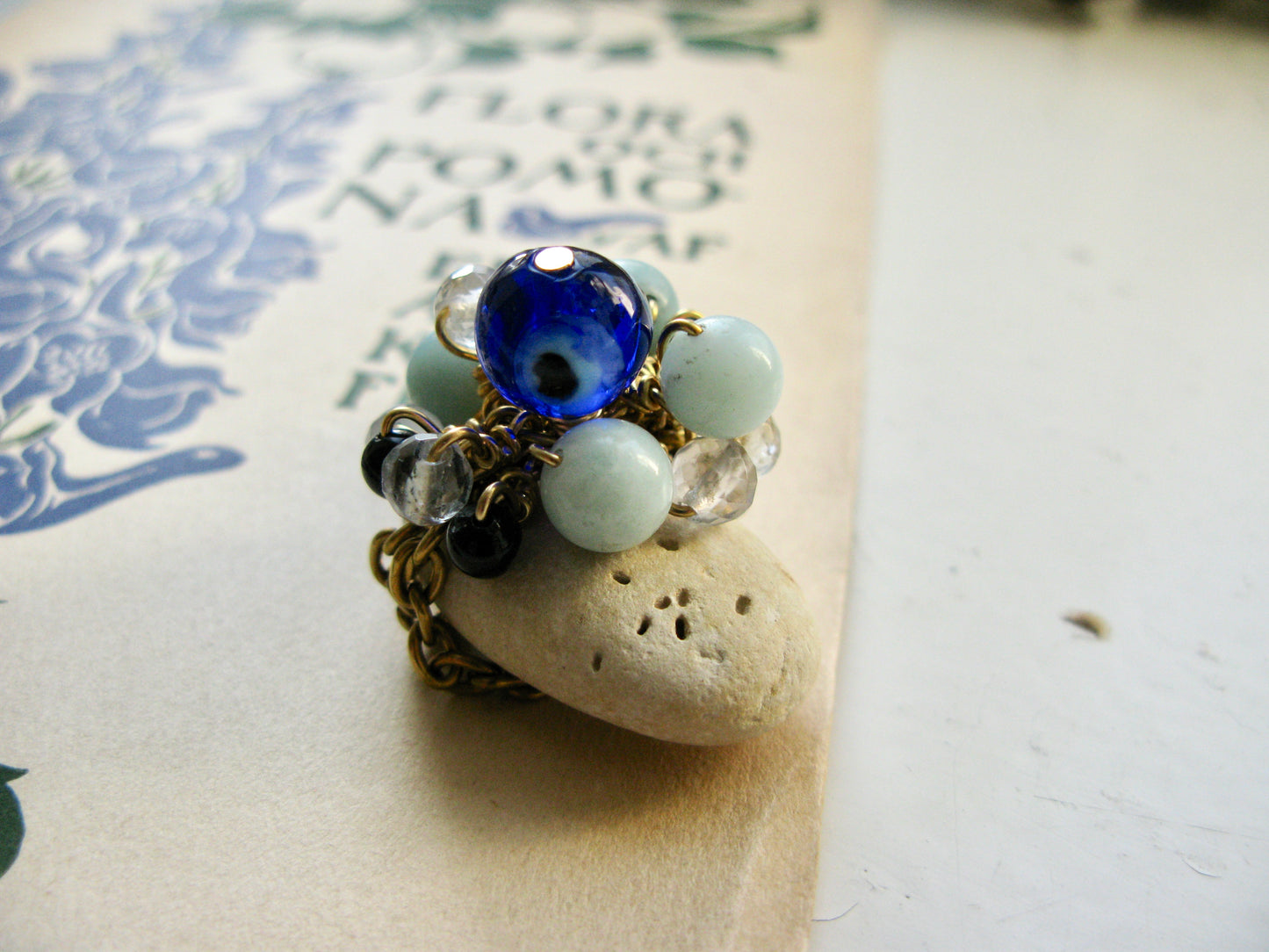 Bauble ring "Nautilus"