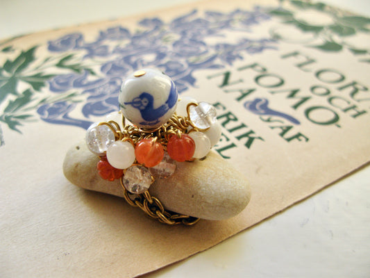 Bauble ring "Songstress"