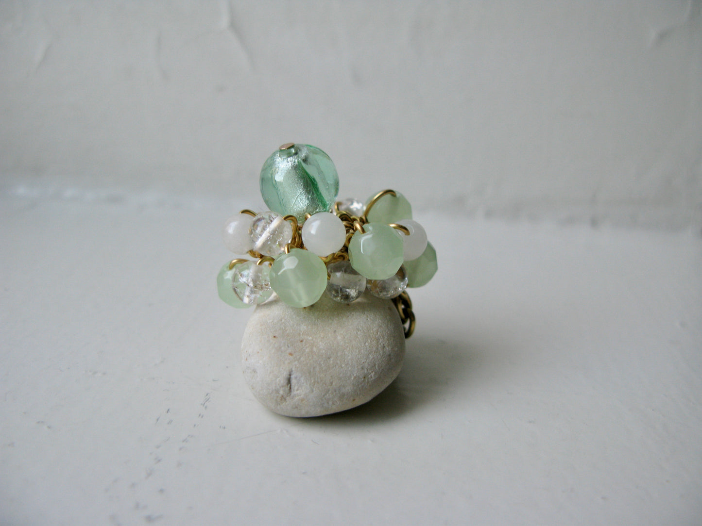 Bauble ring "Muguet"