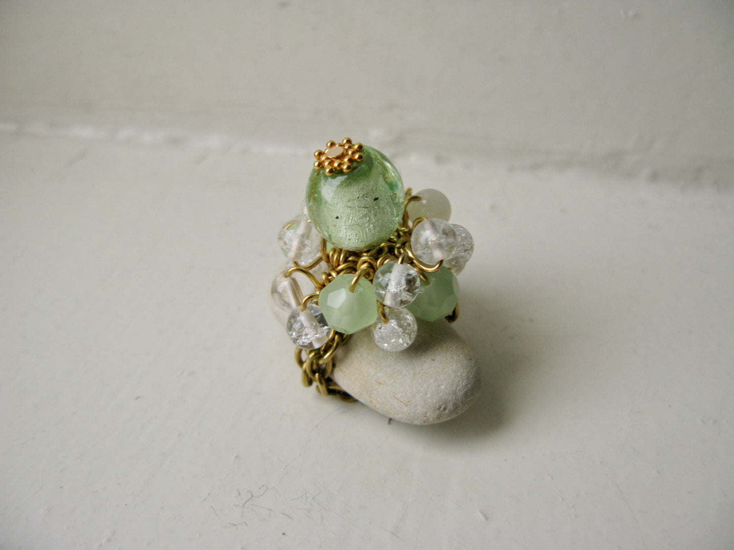 Bauble ring "Muguet” version 2