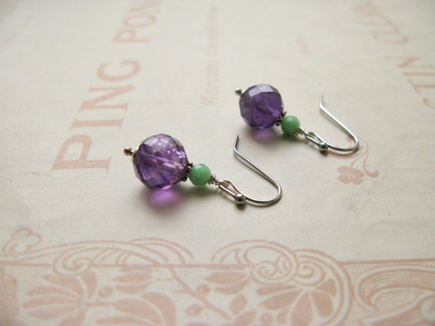 Grapevine earrings