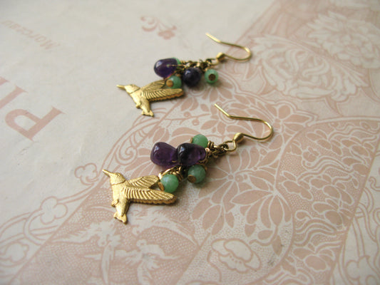 Hum & Wine earrings