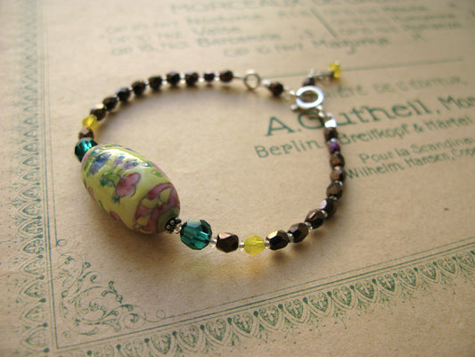 Erykah bracelet in coffee