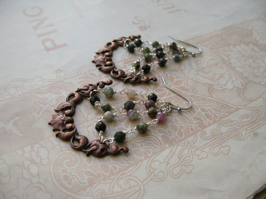 The Secret Gardener earrings