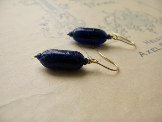 Par Avion short earrings