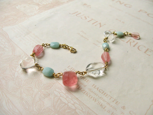 Set in Stone bracelet "Take me to the beach" mix
