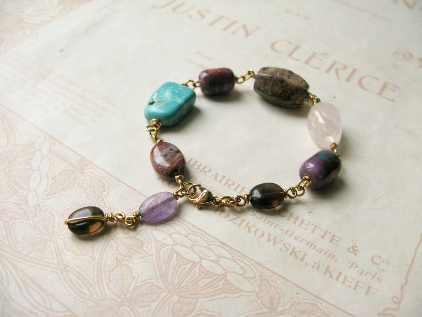 Set in Stone bracelet "The Archeologist" mix