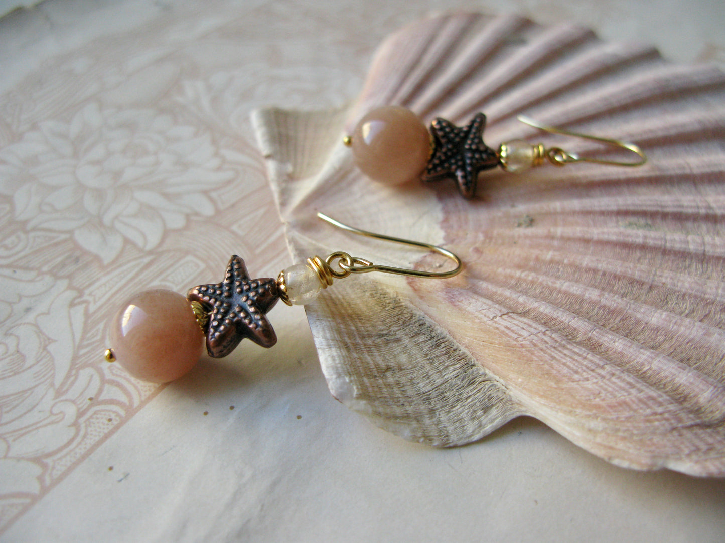 Aphrodite Starfish earrings