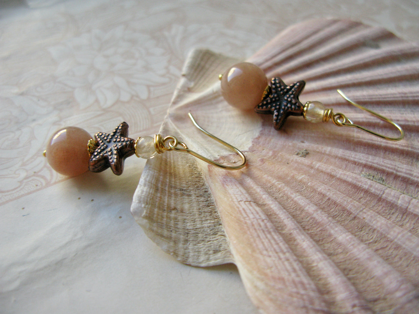 Aphrodite Starfish earrings