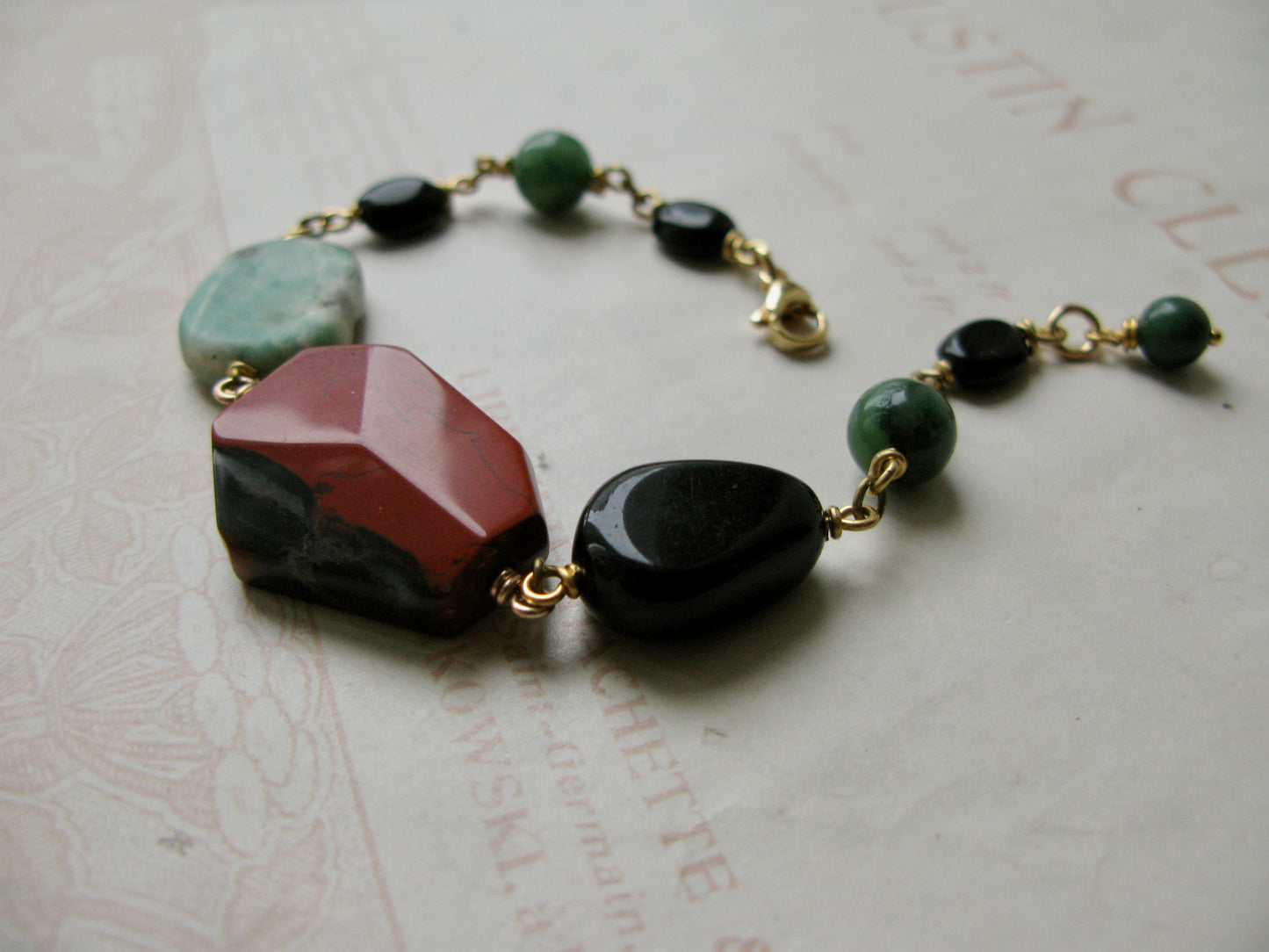 Set in Stone bracelet "The Wanderer" mix