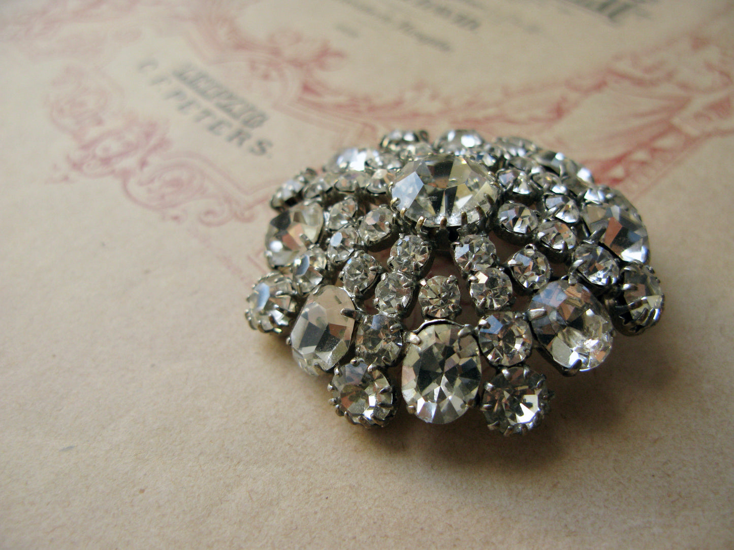 Old Hollywood brooch