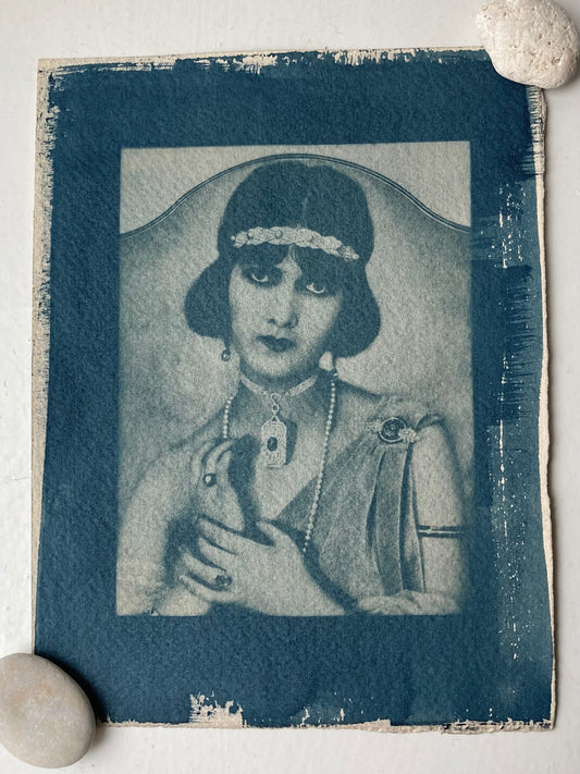 Cyanotype "Jewel" version 2